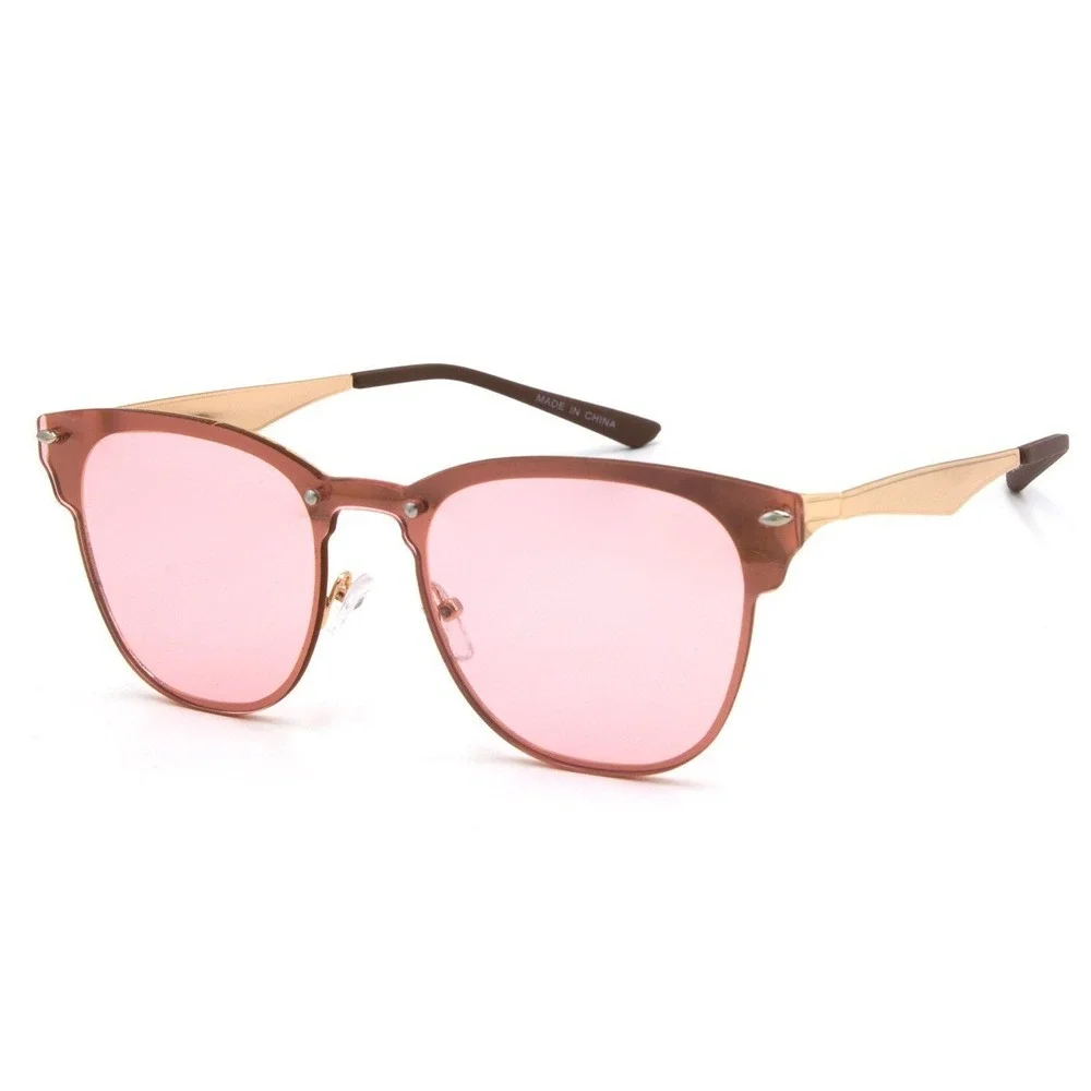 Pink Lens Sunglasses Women's Fashion Shades Trendy‎ Sun Glasses Lentes Gafas New